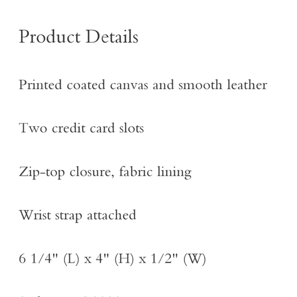 Coach Wristlet - Picture 3 of 3